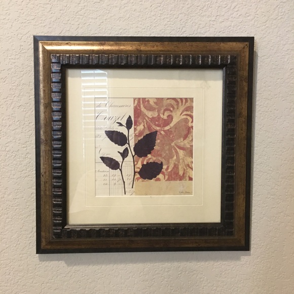 14 1/2" FRAMED WALL ART - Picture 1 of 5